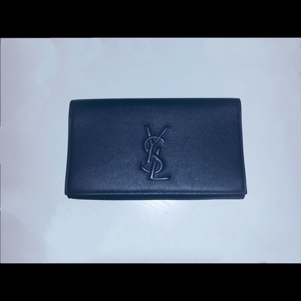 YSL Calfskin monogram